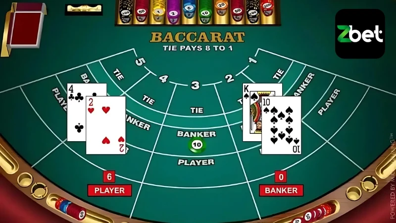 Nhà cái cung cấp nhiều biến thể đánh Baccarat trực tuyến