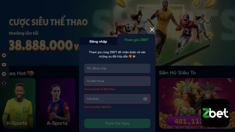 Ai muốn có acc trên hệ thống của chúng tôi chỉ cần hoàn thiện biểu mẫu đăng ký như hình