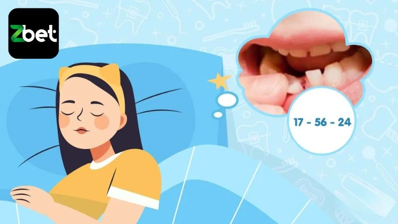 Chọn số đẹp khi nằm mơ thấy gãy răng cửa