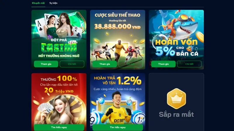 Các chương trình khuyến mãi tặng thưởng từ Zbet chưa bao giờ khiến hội viên thất vọng